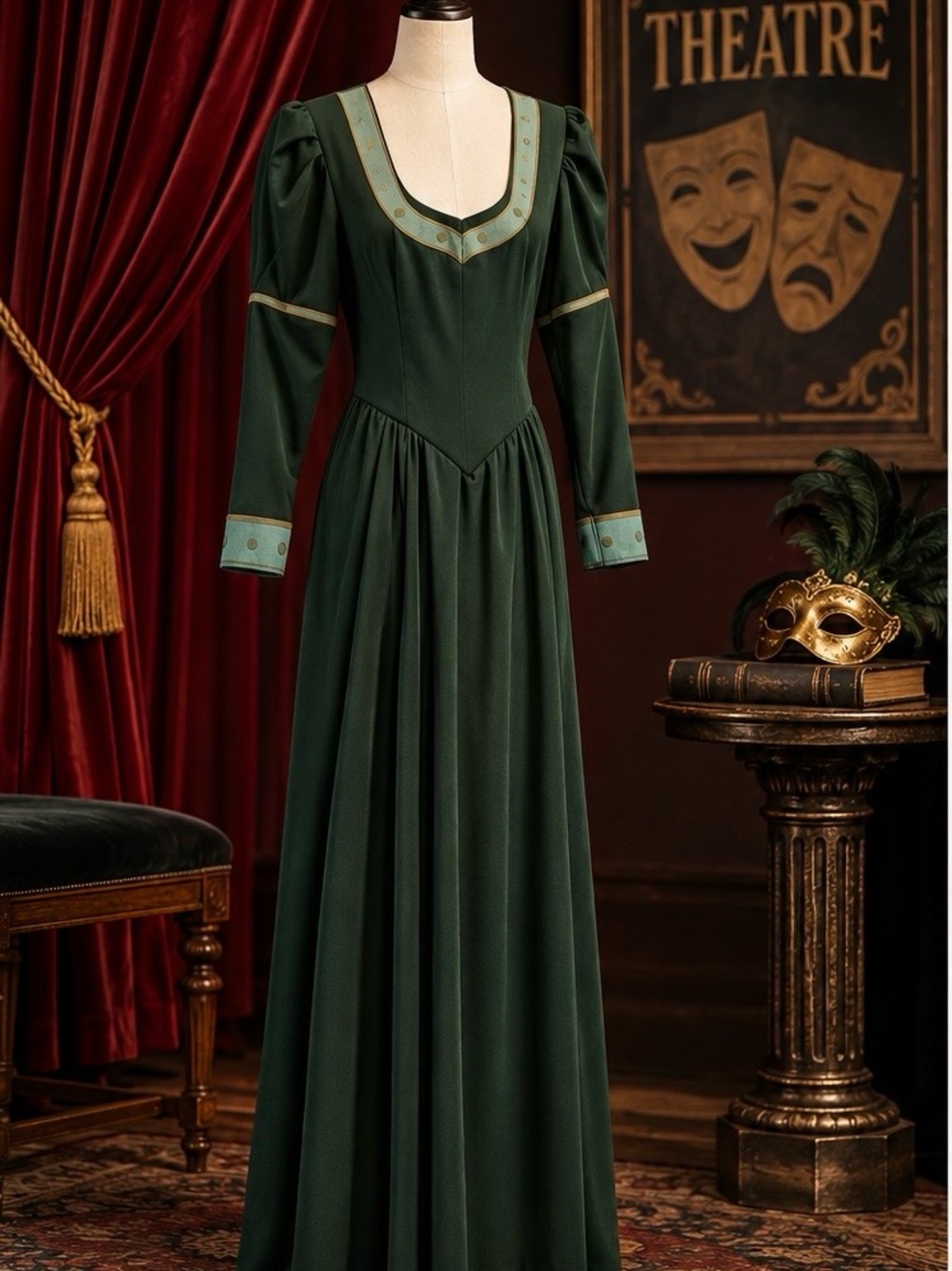 VTG Rubie's Shrek2‎ Princess Fiona Fancy Costume Dreamworks Theater Size XS-S